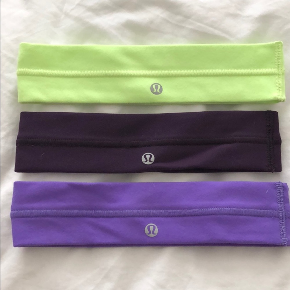 Lululemon headbands 3 pack
